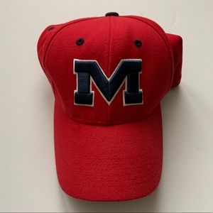 Top of the World Accessories - Ole Miss red baseball cap one fit Top of the World Accessories - Ole Miss red baseball cap one fit
